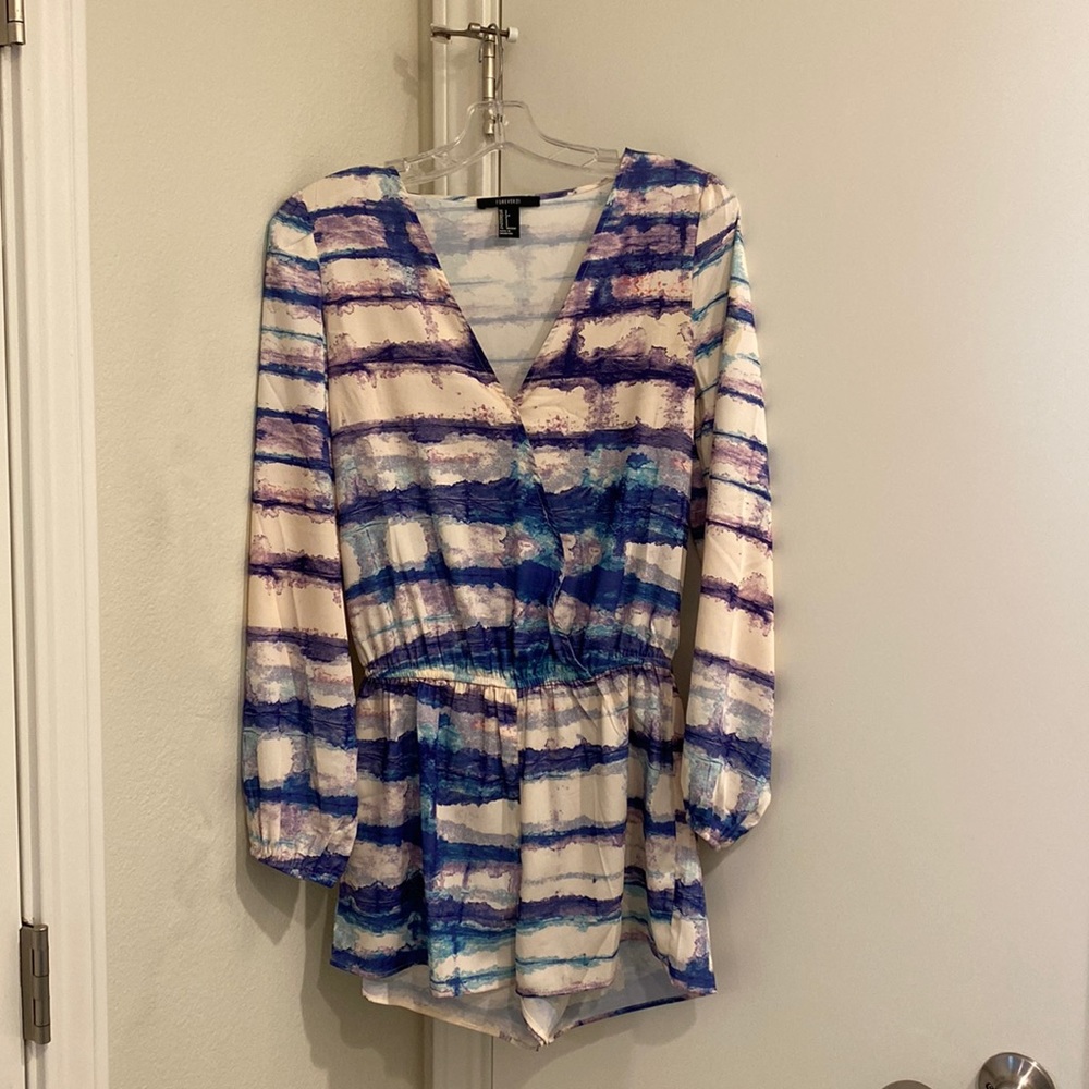 Forever 21 size S multi-color romper